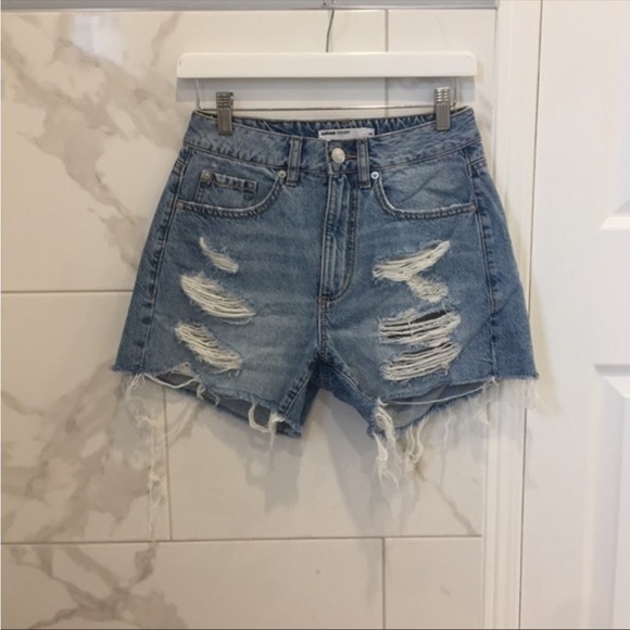 Highrise Mom Jean Shorts - Picture 6 of 6